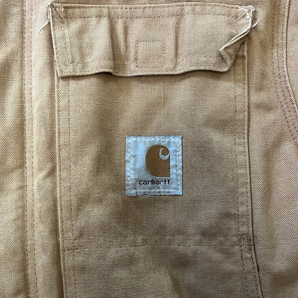 Vtg 90s Carhartt Quilt Lined Chore Coat - Picture 5 of 14